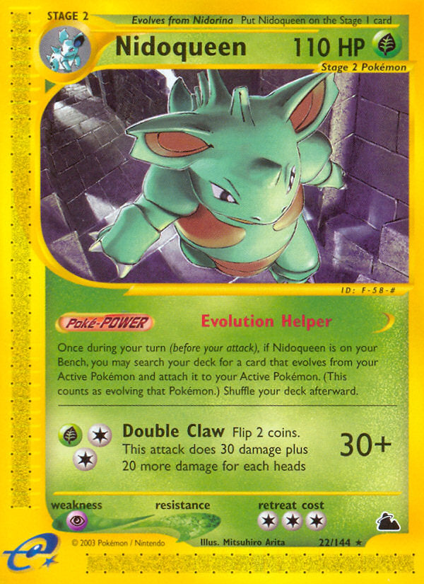 E-Series Skyridge Nidoqueen #22/144