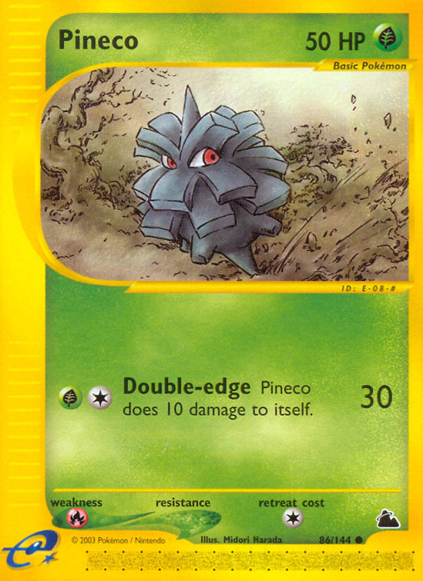 E-Series Skyridge Pineco #86/144