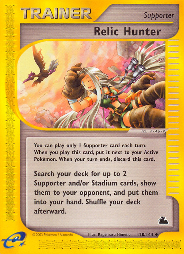 E-Series Skyridge Relic Hunter #120/144