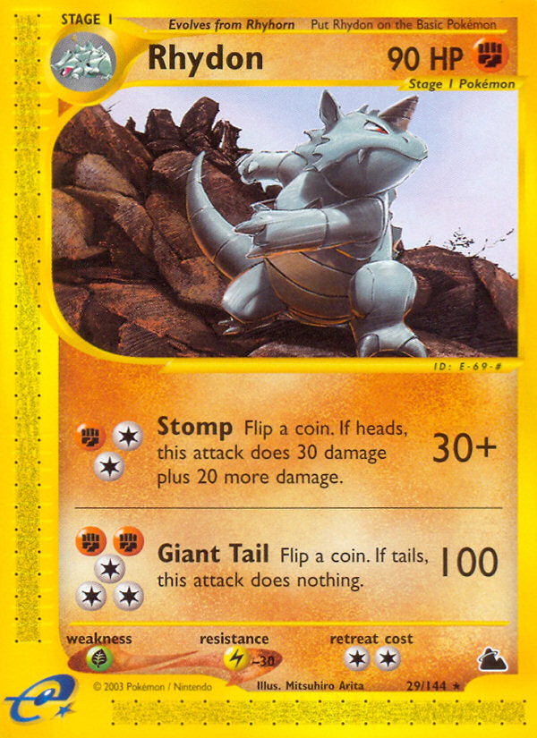 E-Series Skyridge Rhydon #29/144