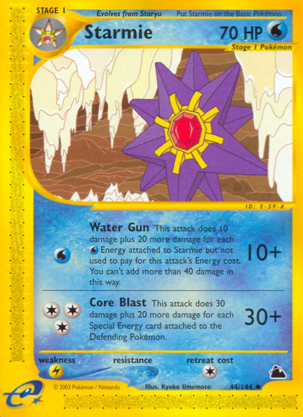 E-Series Skyridge Starmie #44/144