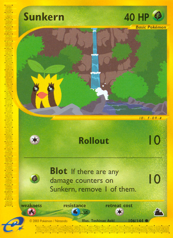 E-Series Skyridge Sunkern #106/144