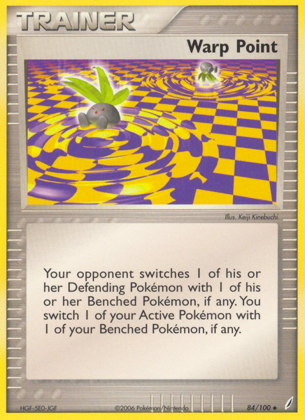 EX Crystal Guardians Warp Point #84/100