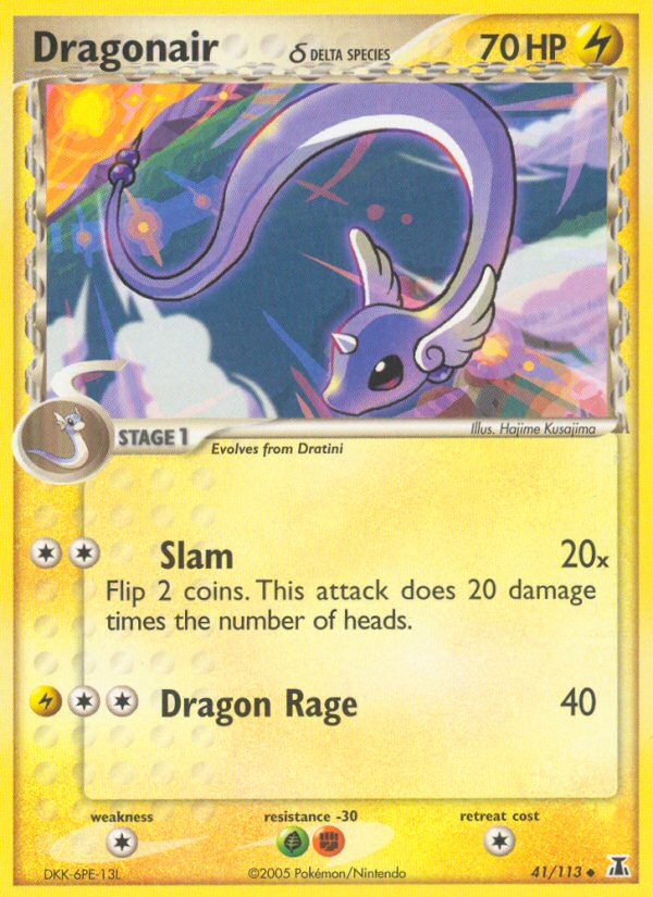 EX Delta Species Dragonair #41/113