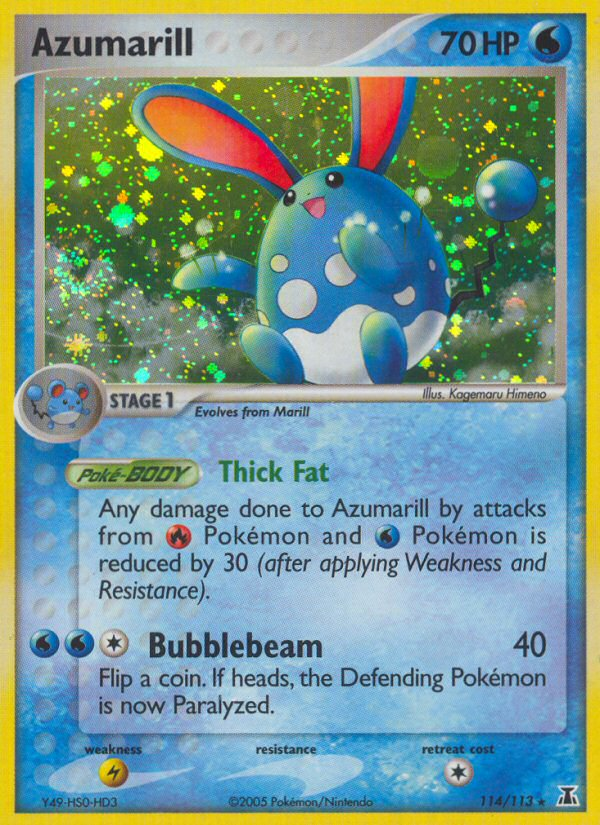 EX Delta Species Holo Azumarill #114/113