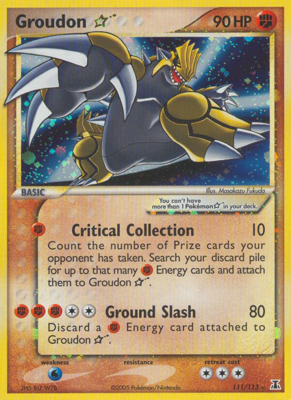 Gold Star Groudon