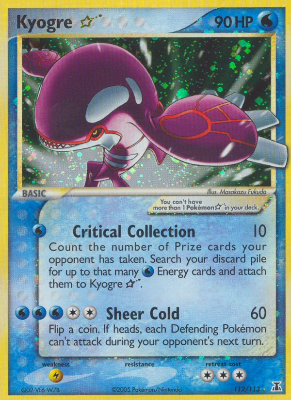 Gold Star Kyogre