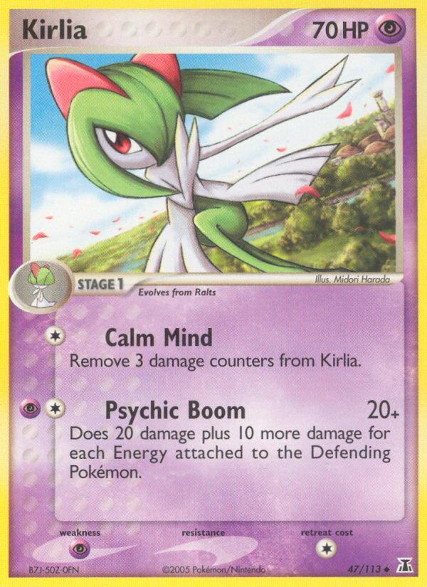 EX Delta Species Kirlia #47/113