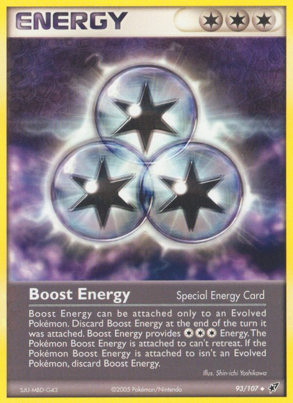 EX Deoxys Boost Energy #93/107
