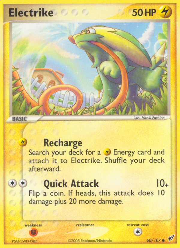 EX Deoxys Electrike #60/107