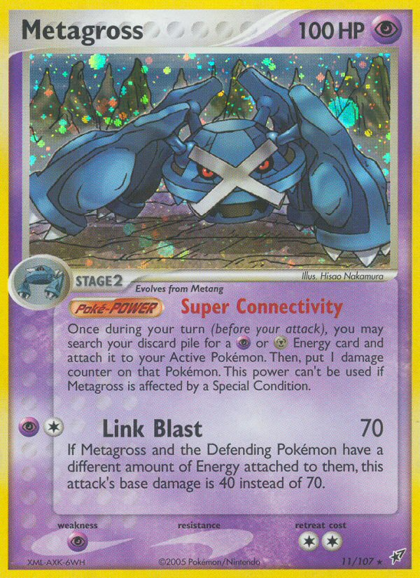 EX Deoxys Holo Metagross #11/107