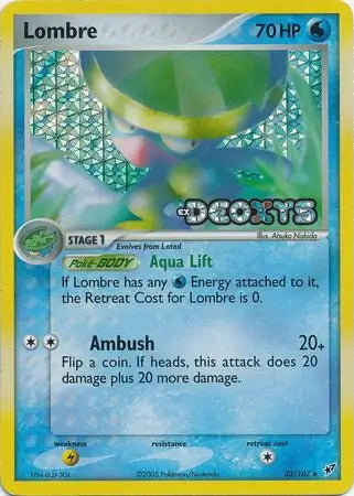 EX Deoxys Lombre #33/107 reverse holo