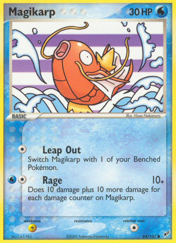 EX Deoxys Magikarp #64/107