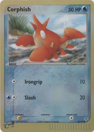EX Dragon Corphish #53/97 reverse holo