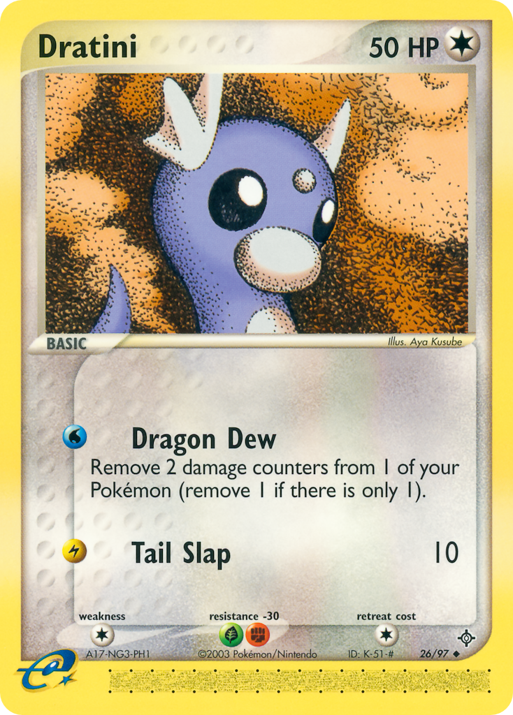 EX Dragon Dratini #26/97