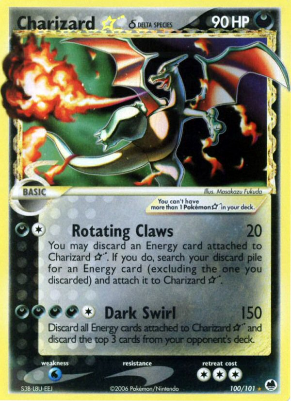 Charizard Gold Star