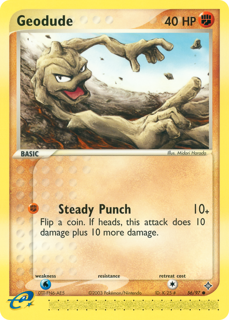 EX Dragon Geodude #56/97