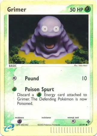 EX Dragon Grimer #57/97 reverse holo