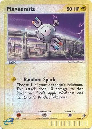 EX Dragon Magnemite #62/97 reverse holo