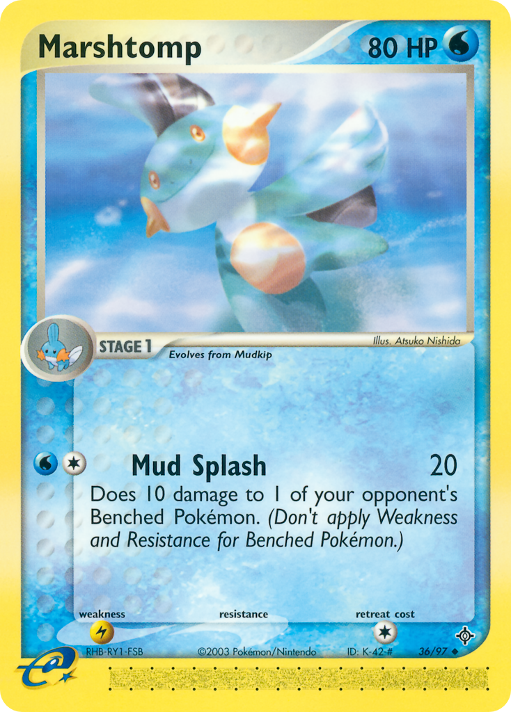 EX Dragon Marshtomp #36/97