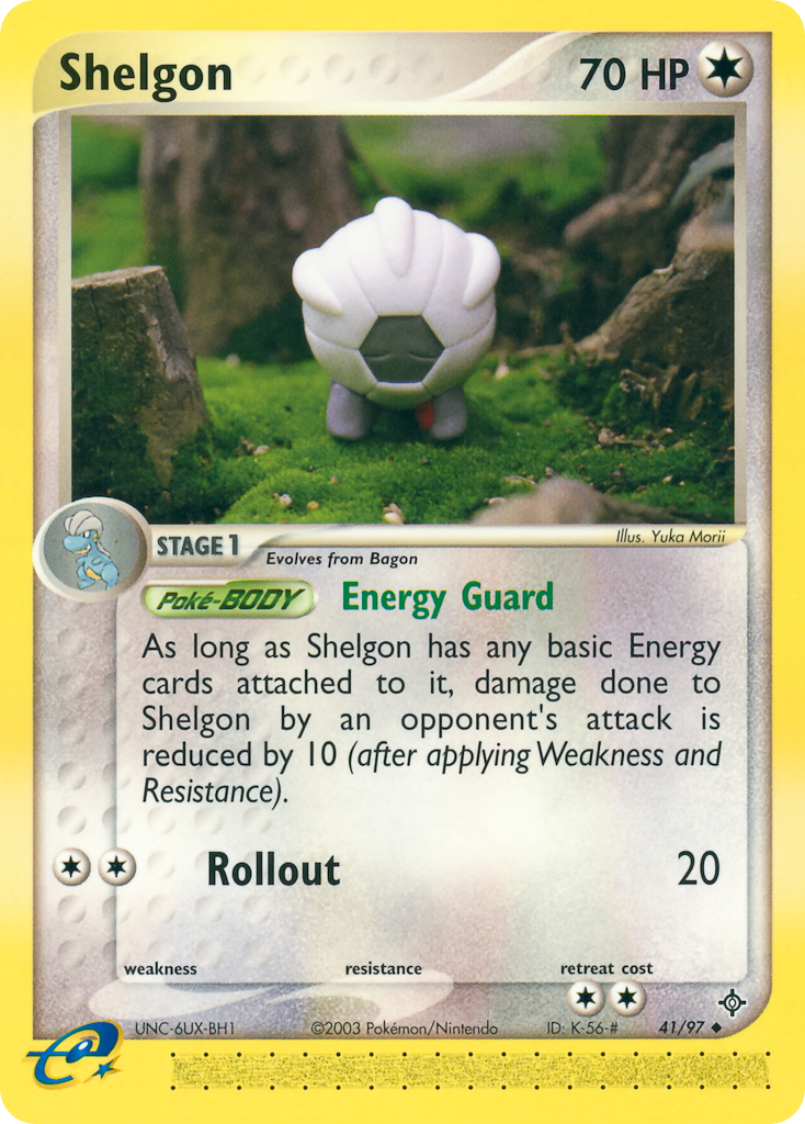 EX Dragon Shelgon #41/97