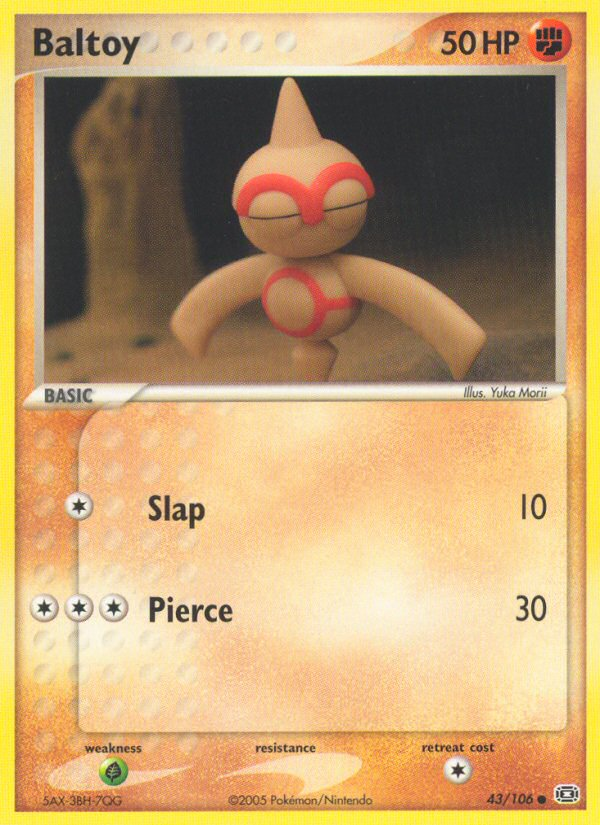EX Emerald Baltoy #43/106