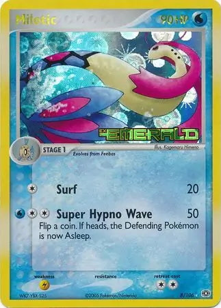 EX Emerald Milotic #8/106 reverse holo