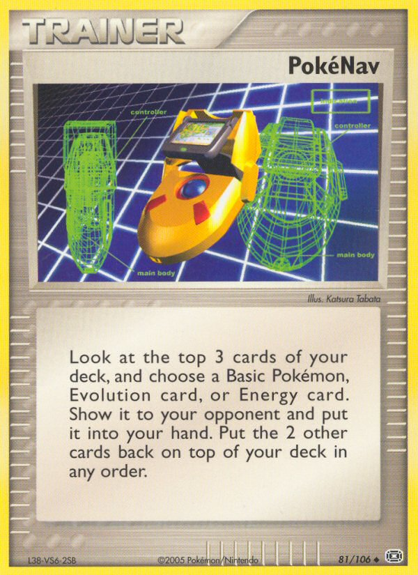 EX Emerald Pokenav #81/106