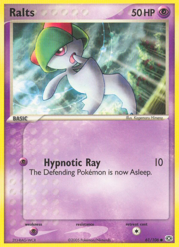EX Emerald Ralts #61/106