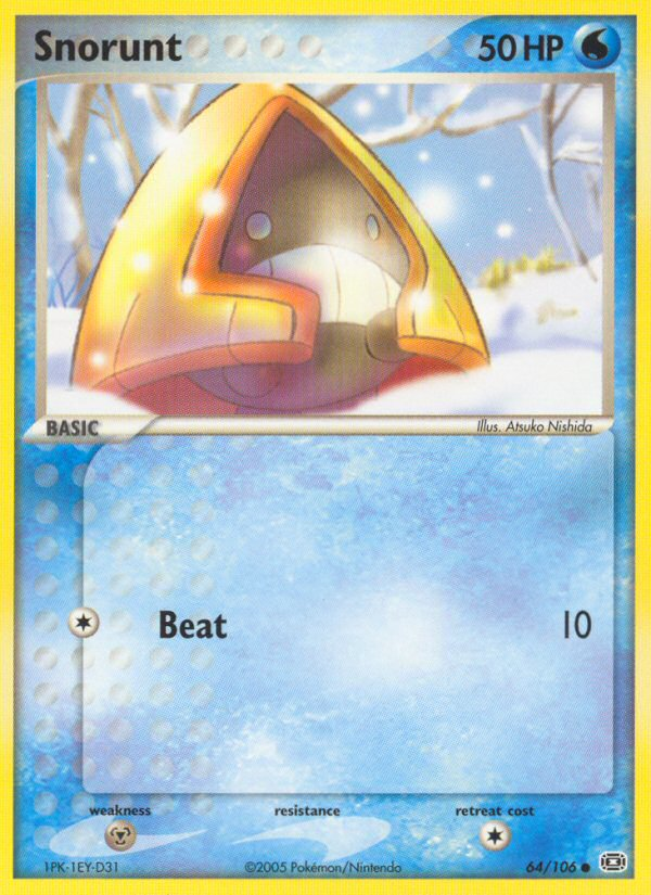 EX Emerald Snorunt #64/106