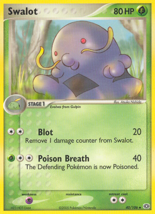 EX Emerald Swalot #40/106