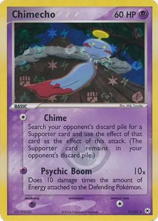 EX Hidden Legends Chimecho #17/101 reverse holo