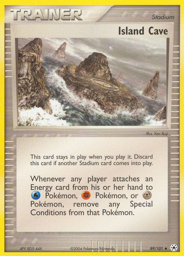 EX Hidden Legends Island Cave #89/101