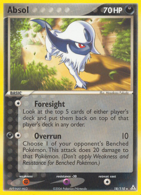 EX Holon Phantoms Absol #18/110