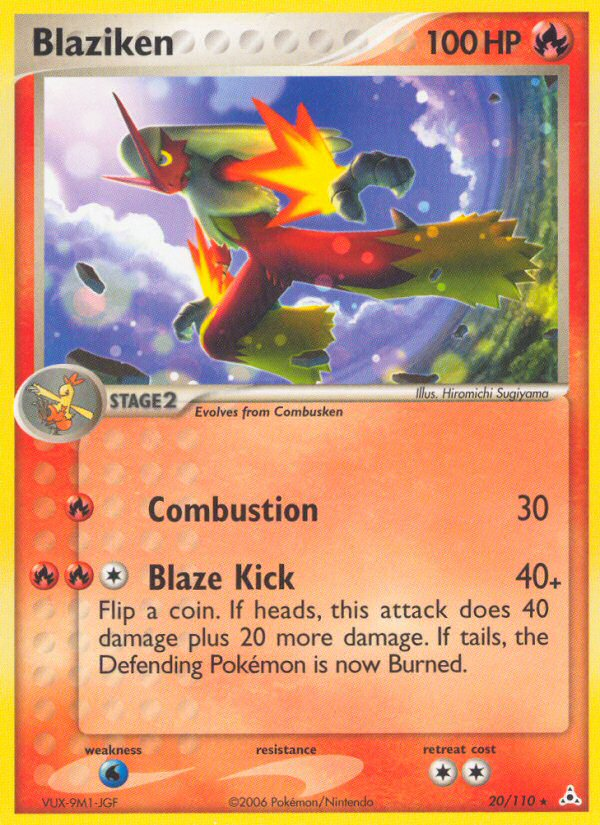 EX Holon Phantoms Blaziken #20/110