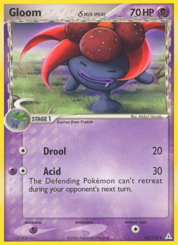 EX Holon Phantoms Gloom #42/110