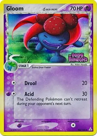 EX Holon Phantoms Gloom #42/110 reverse holo