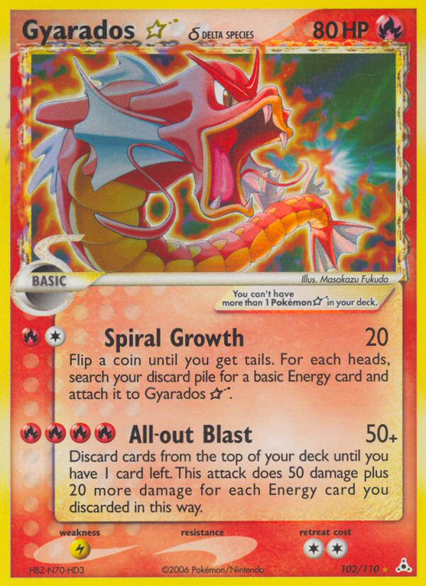 Gyarados Gold Star