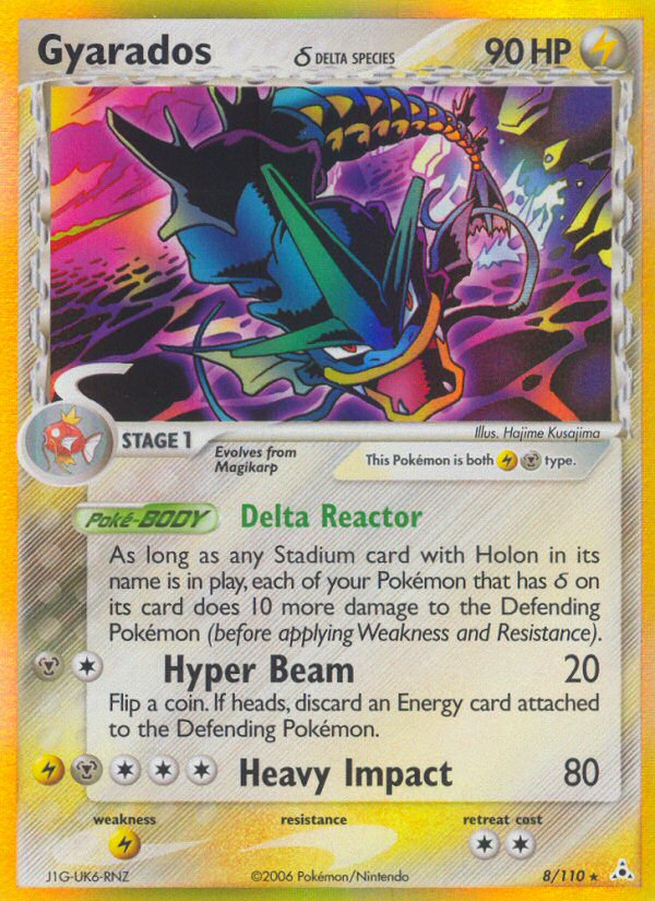 EX Holon Phantoms Holo Gyarados #8/110