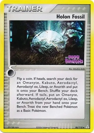 EX Holon Phantoms Holon Fossil #86/110 reverse holo