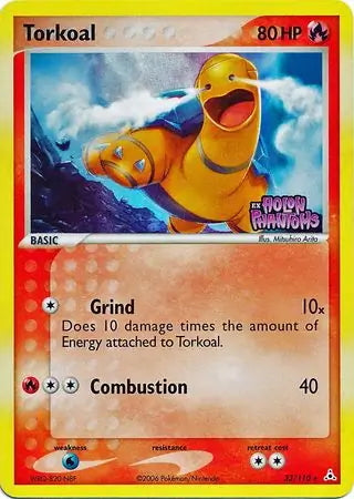 EX Holon Phantoms Torkoal #33/110 reverse holo