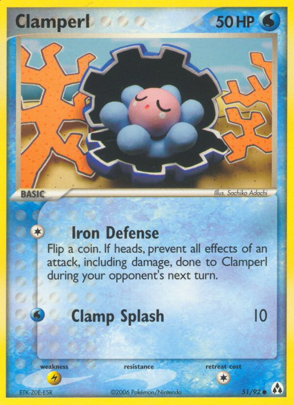 EX Legend Maker Clamperl #51/92