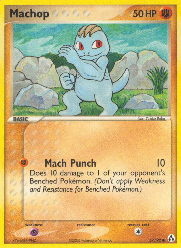 EX Legend Maker Machop #57/92