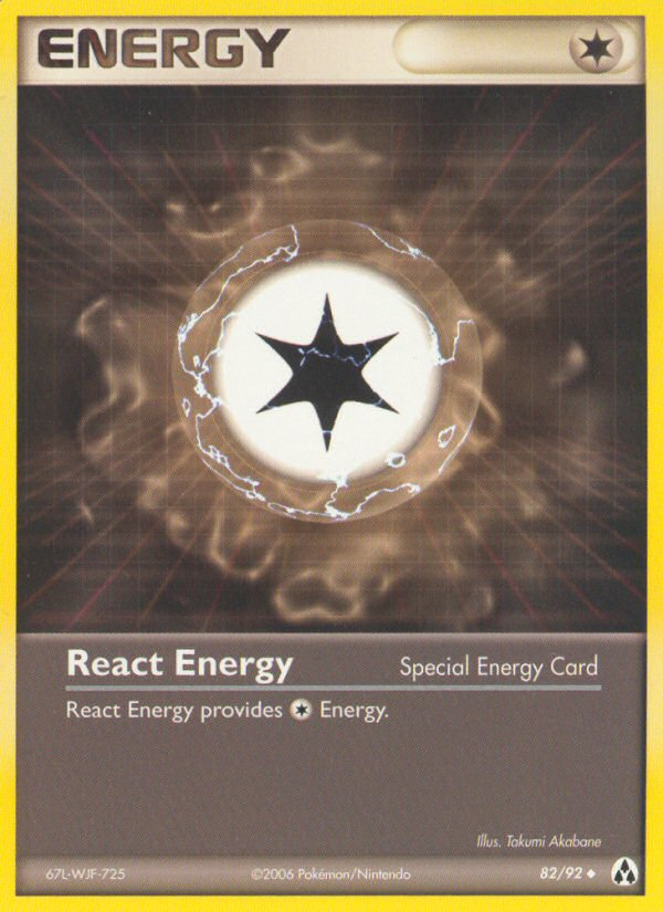 EX Legend Maker React Energy #82/92