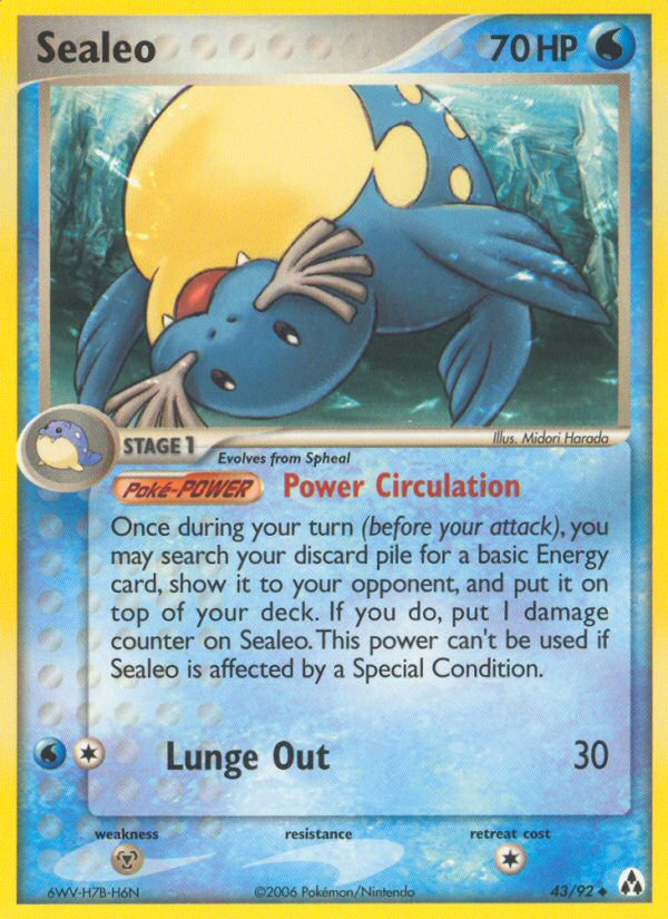 EX Legend Maker Sealeo #43/92