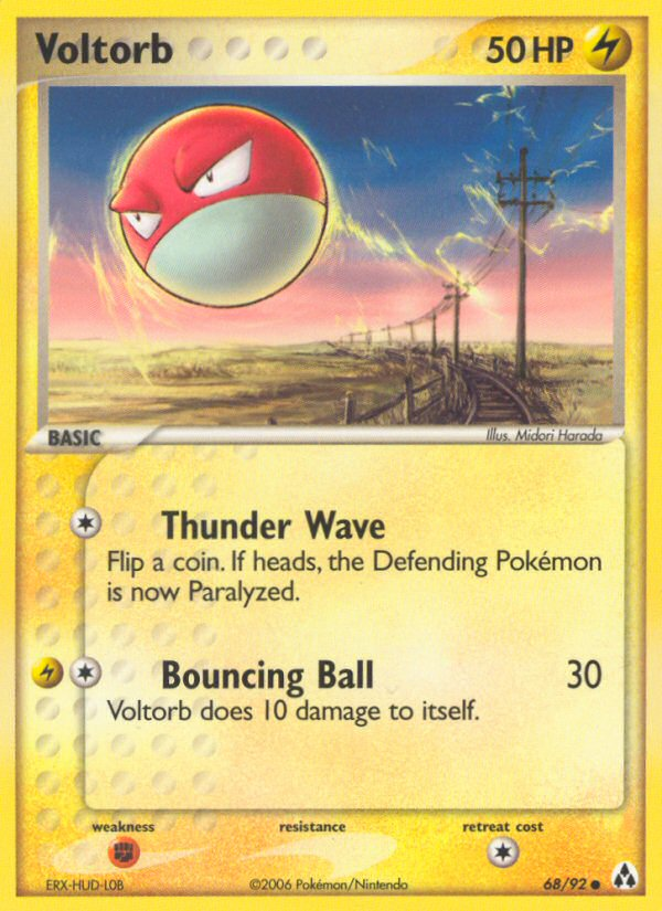 EX Legend Maker Voltorb #68/92