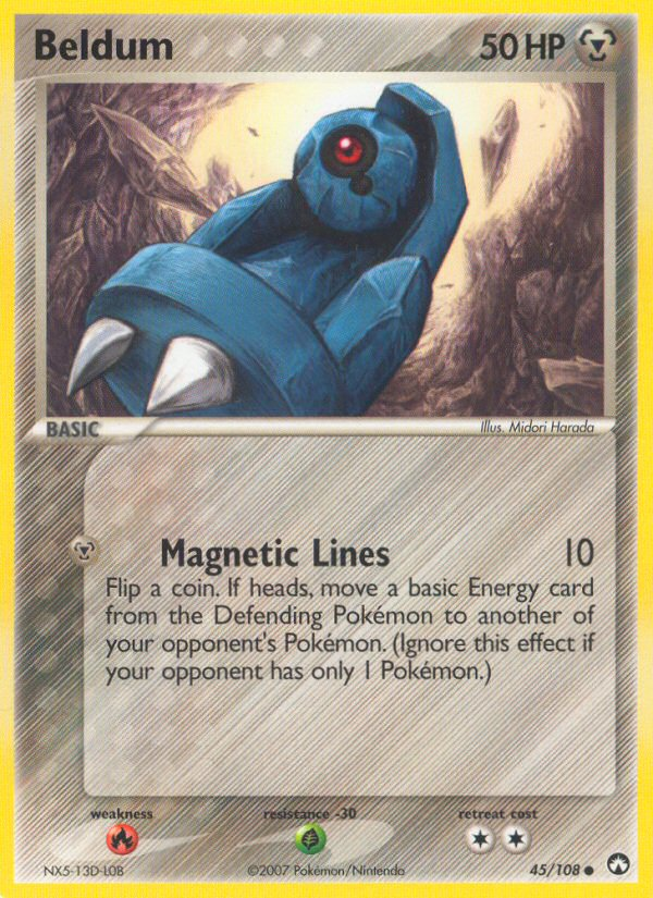 EX Power Keepers Beldum #45/108