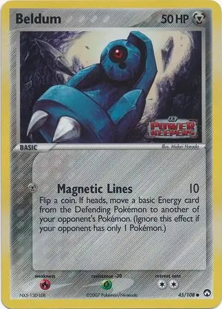 EX Power Keepers Beldum #45/108 reverse holo
