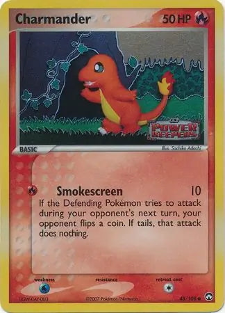 EX Power Keepers Charmander #48/108 reverse holo