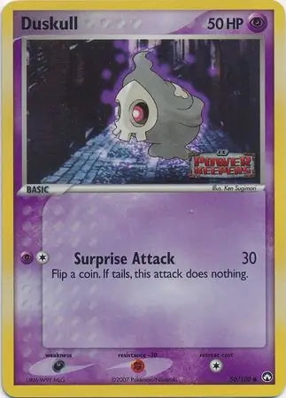 EX Power Keepers Duskull #50/108 reverse holo